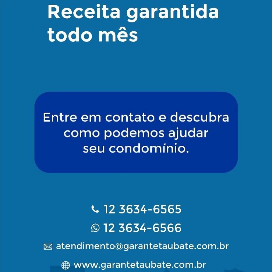 Foto 3:  — Garante Taubaté Segurança Financeira para Condominios